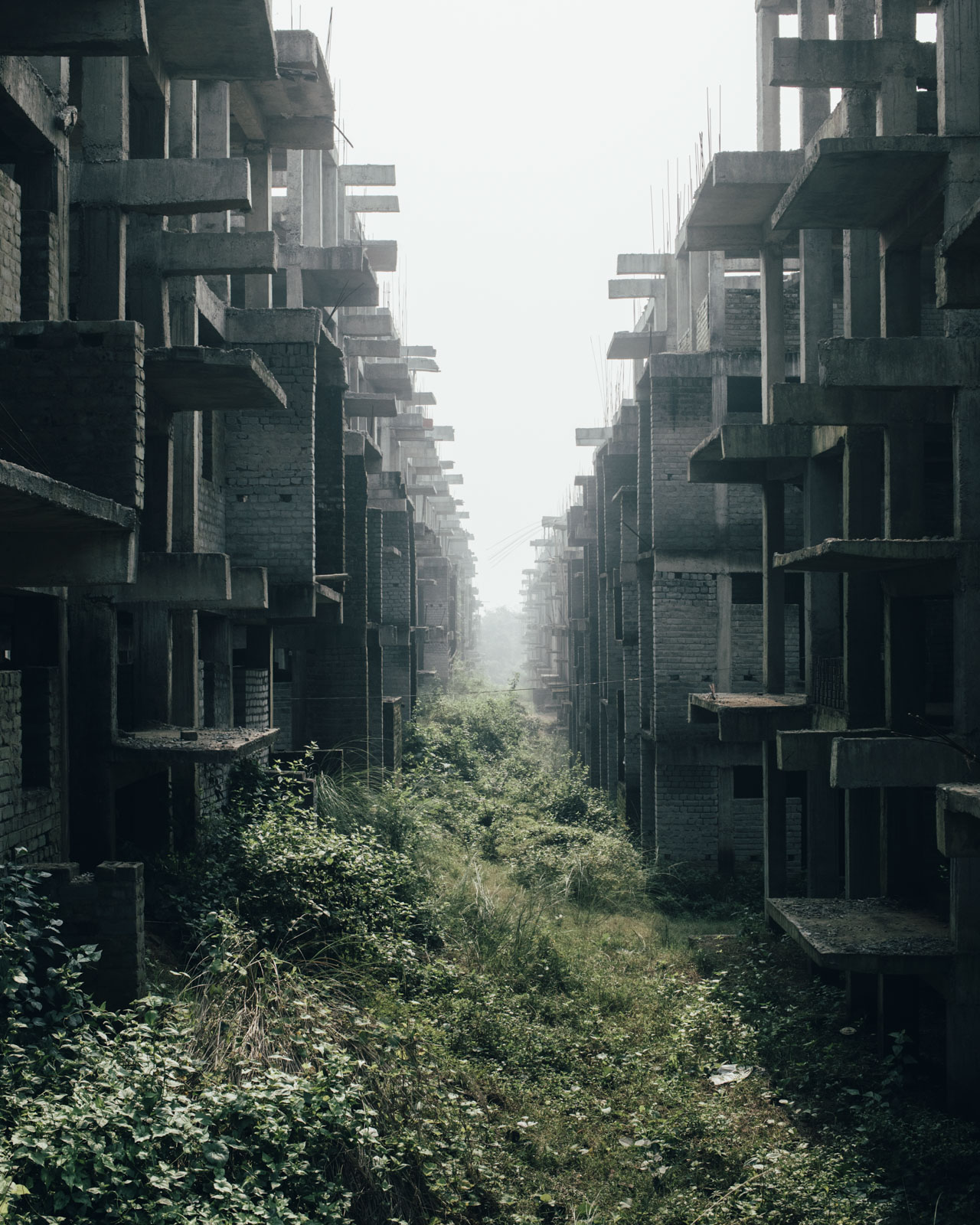 Unfinished Settlement, Belgaria, Dhanbad, Jharkhand, India, 2019 © Robin Hinsch