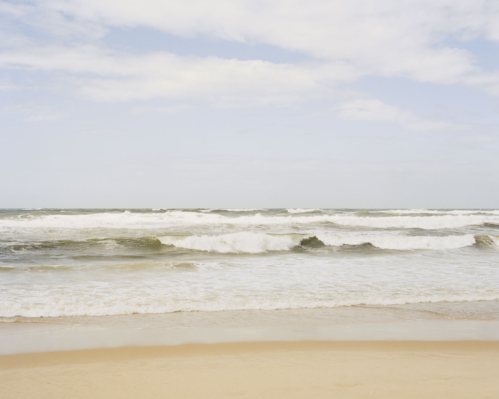 Das Mittelmeer am Strand von Zikim an der Grenze zum Gazastreifen. März/April 2016, Zikim, Israel, © 2016 Thomas Pirot