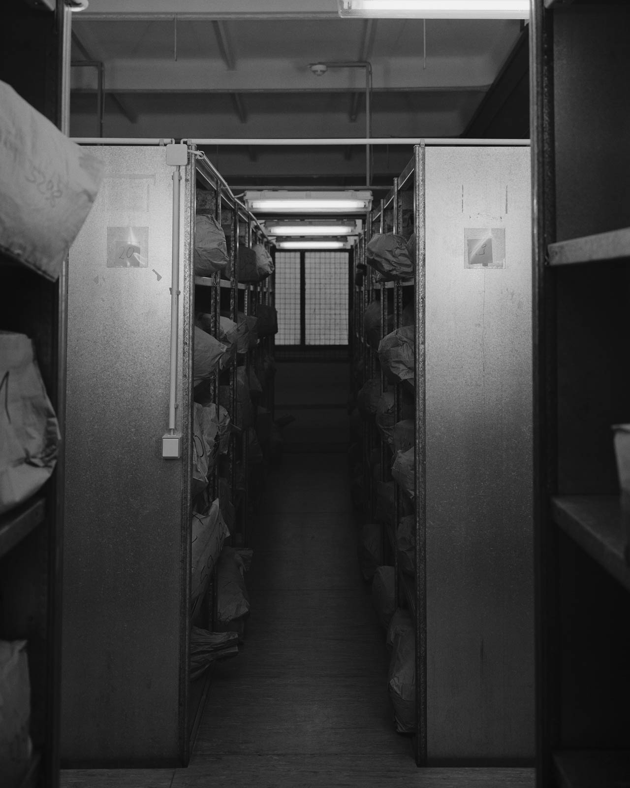 Stasi-Unterlagen-Archiv in Magdeburg. 26.11.2024, Magdeburg, Deutschland, © 2024 Robert Kwaß